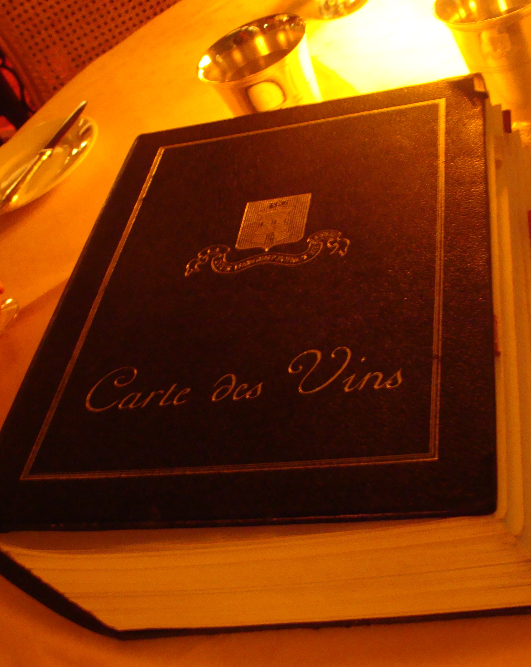 The bible of wine lists