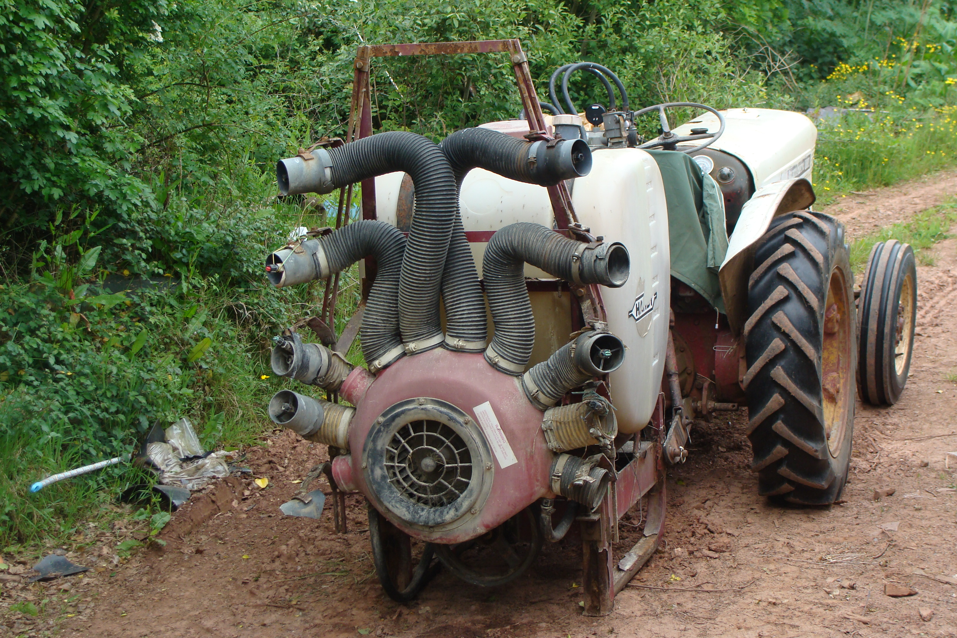"A wine tractor"
