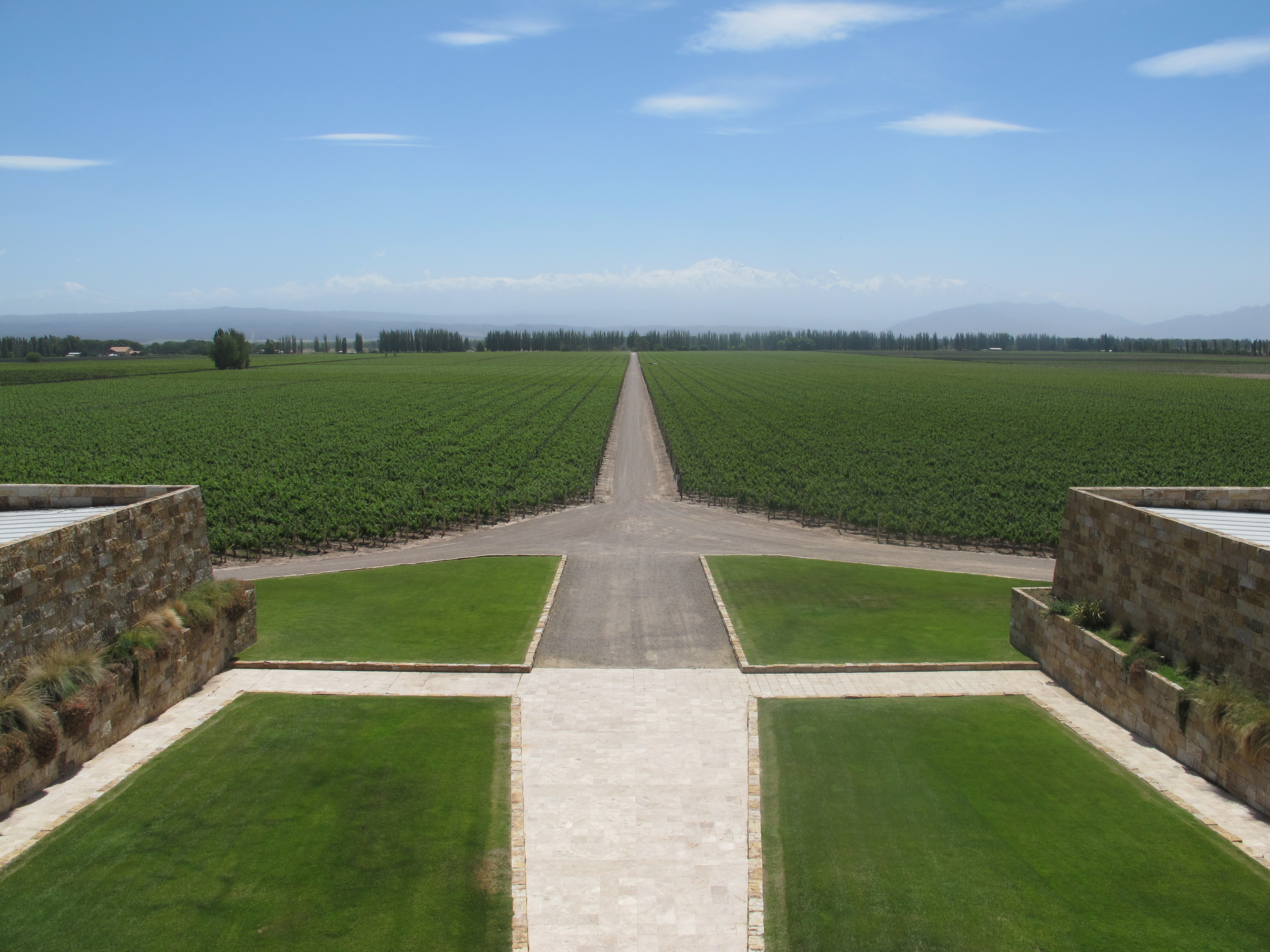 Catena Zapata vineyard in Mendoza