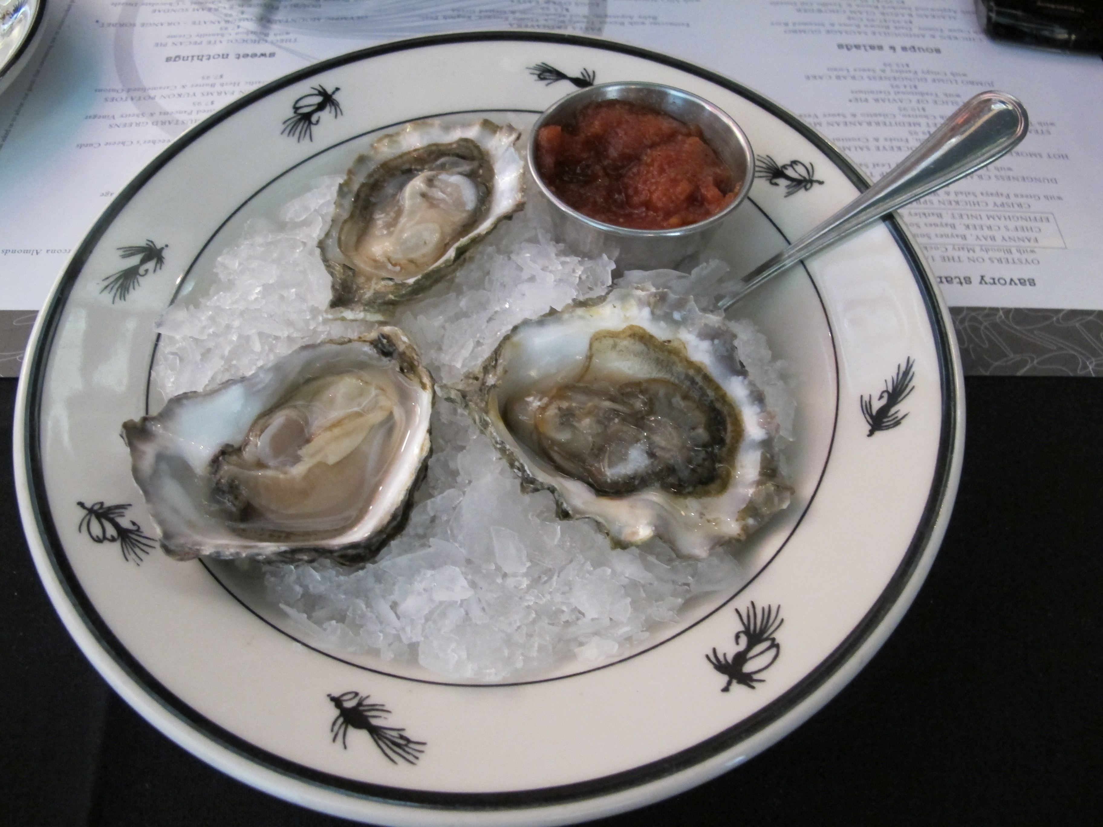 North Pacific oysters