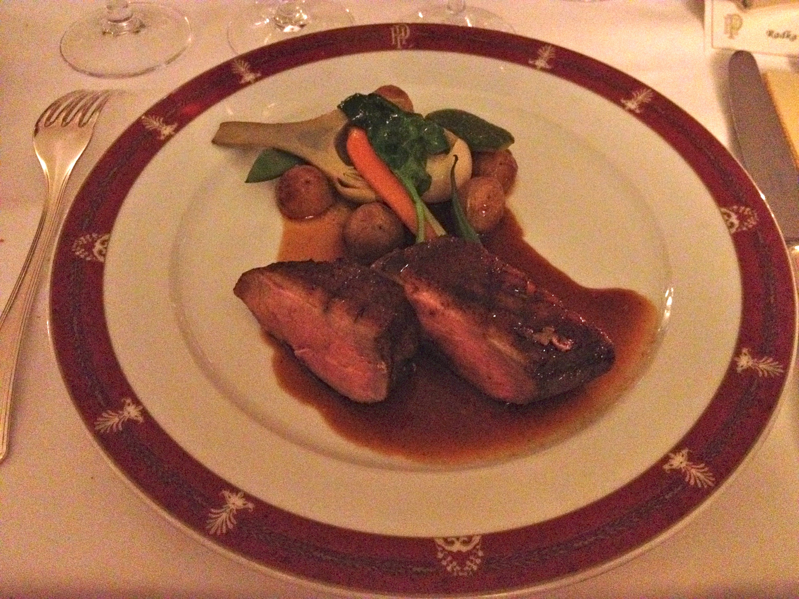 Duck with new potatoes