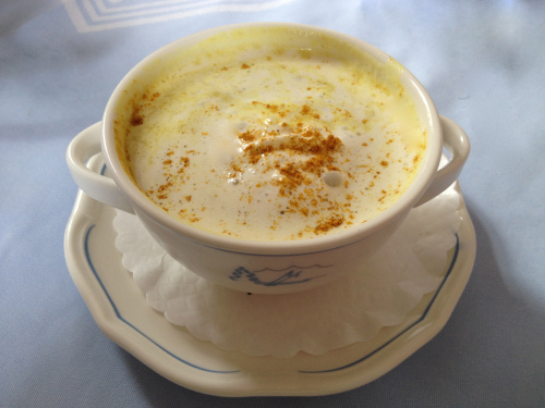 Hearty creamy soup