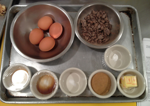 Ingredients for Chocolate soufflé