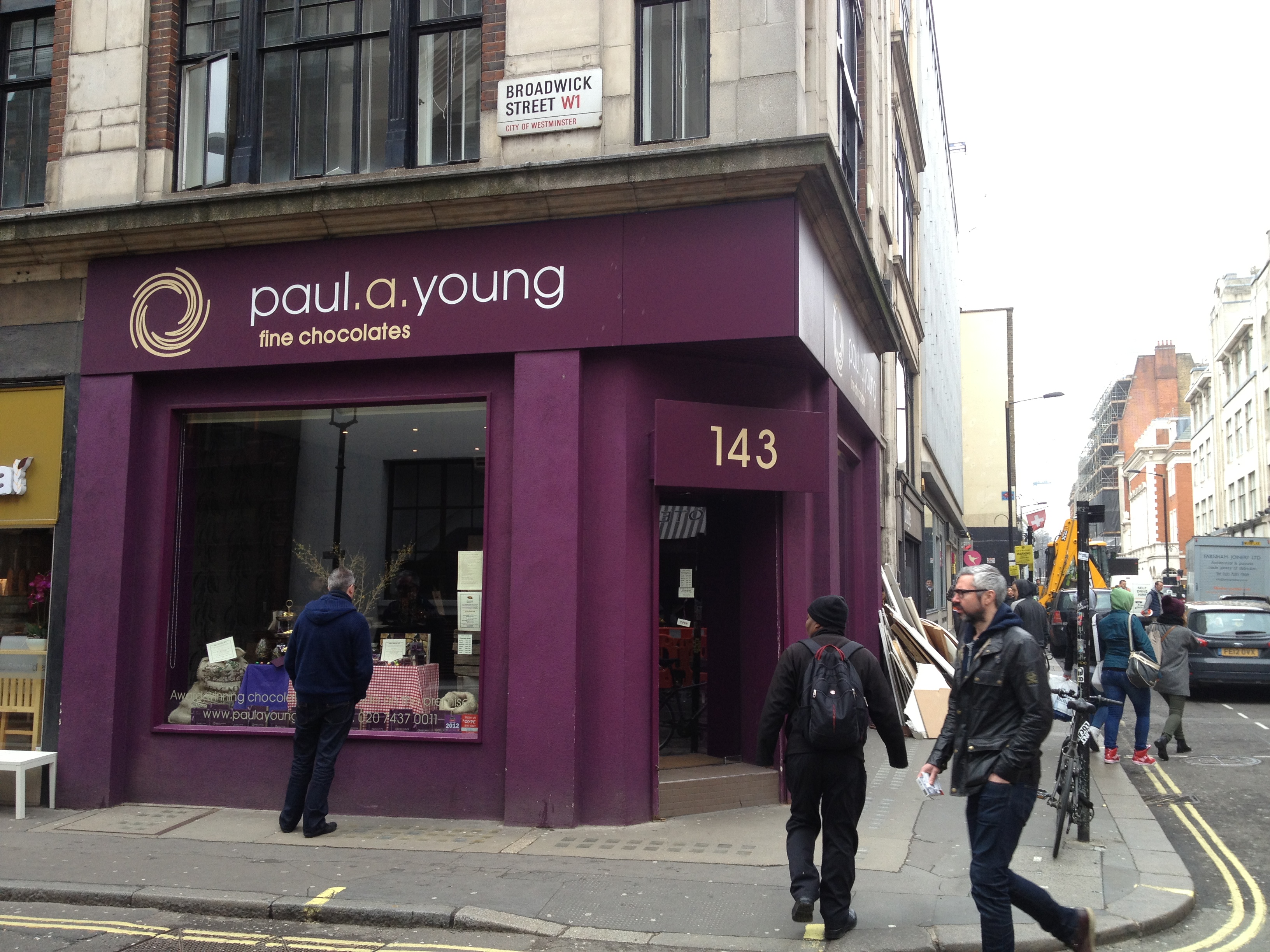 Paul A. Young flagship store in Soho London