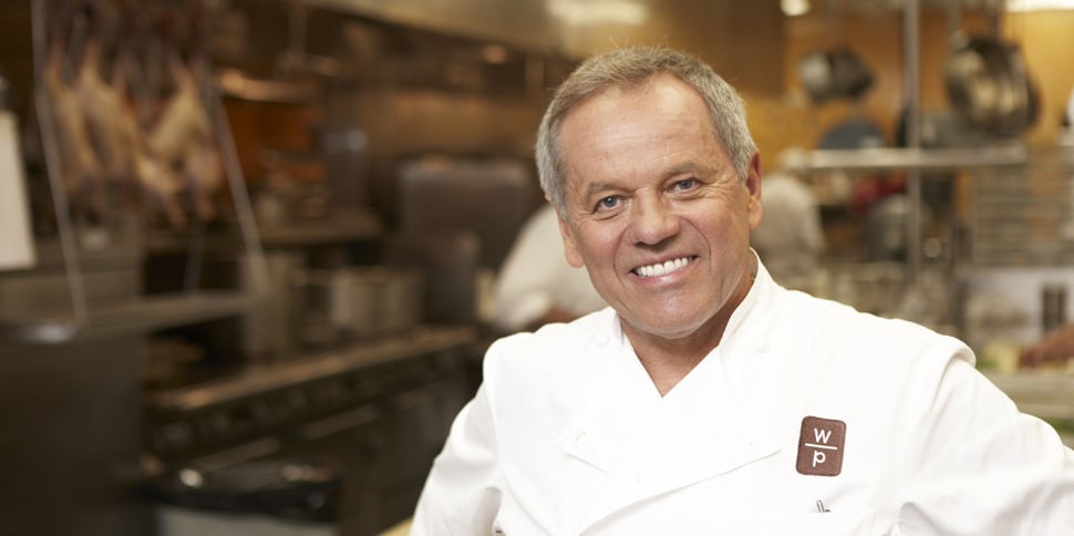 The chef Wolfgang Puck