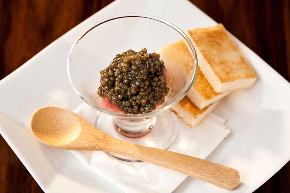 Toro tartar &amp; caviar