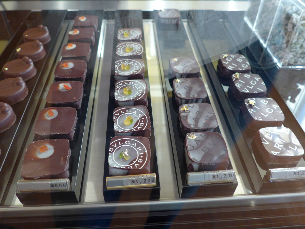 Bvlgari Chocolates in Tokyo