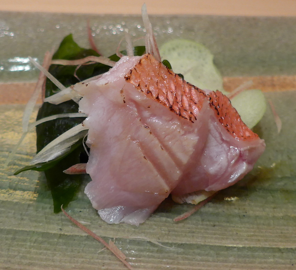 Seared sashimi at Ichi