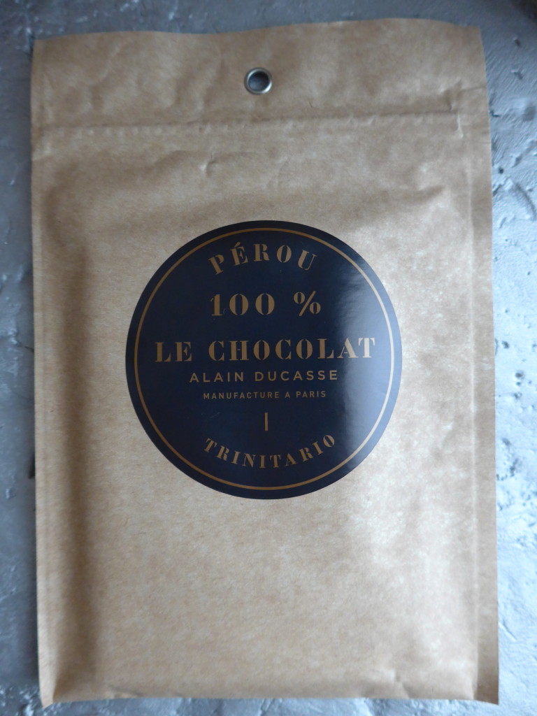 Allain Ducasse chocolate 100% Peru Trinitario