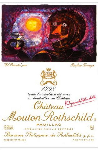 Mouton Rothschild 1998