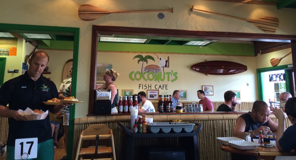Coconut's fish cafe in Maui