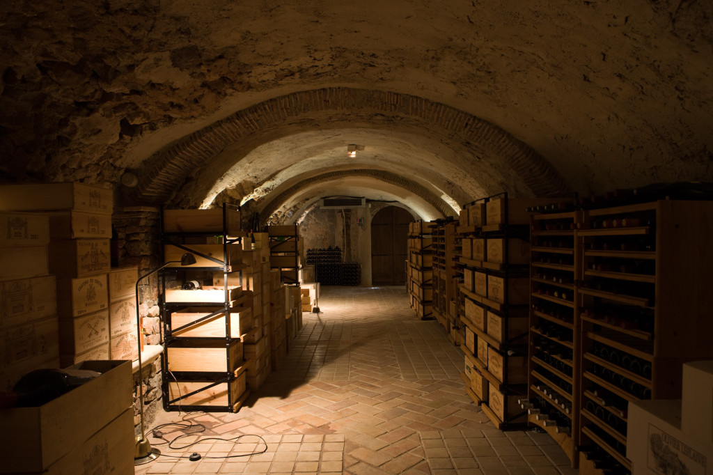 Cellar at Château d'Esclans