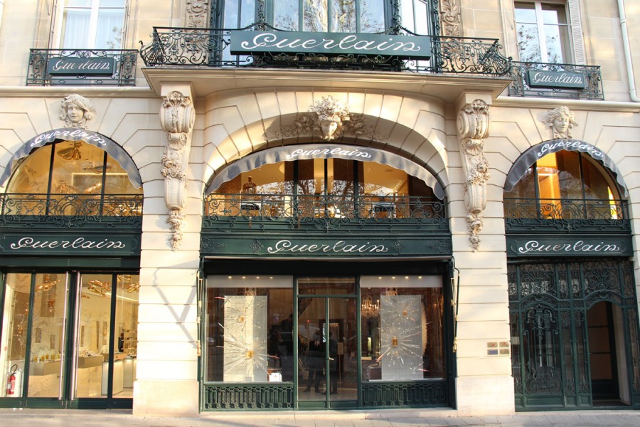 Guerlain entrance in Paris