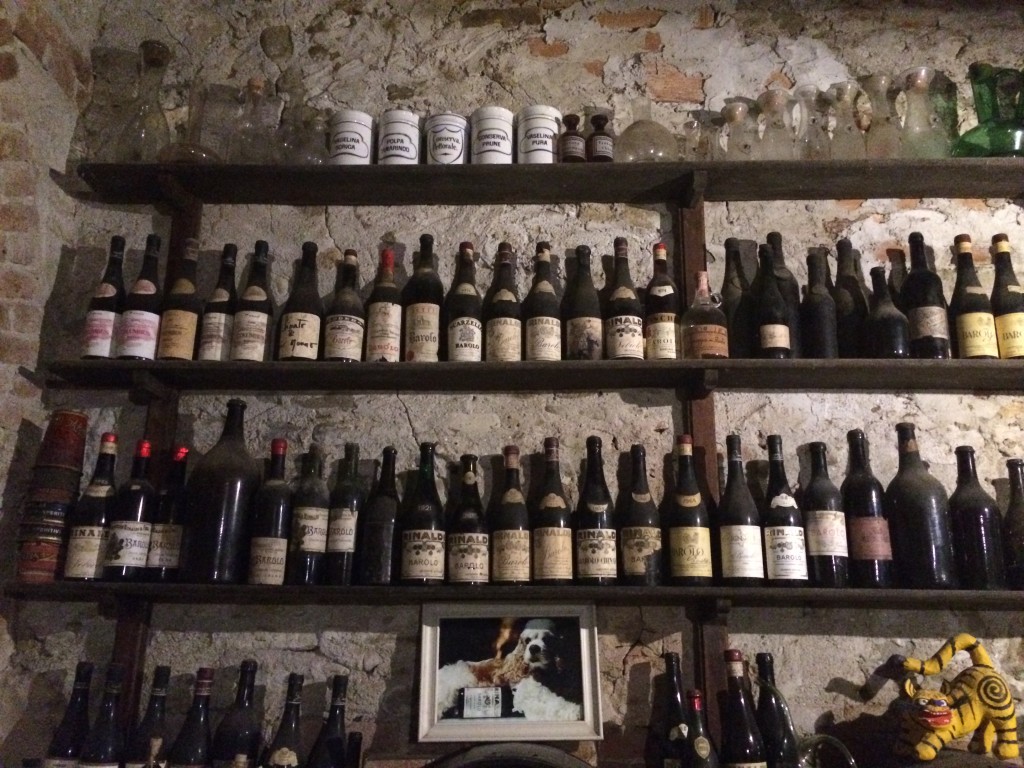 Giuseppe Rinaldi wine tasting room